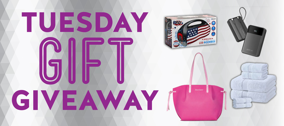 Tuesday Gift Giveaway - July 2026